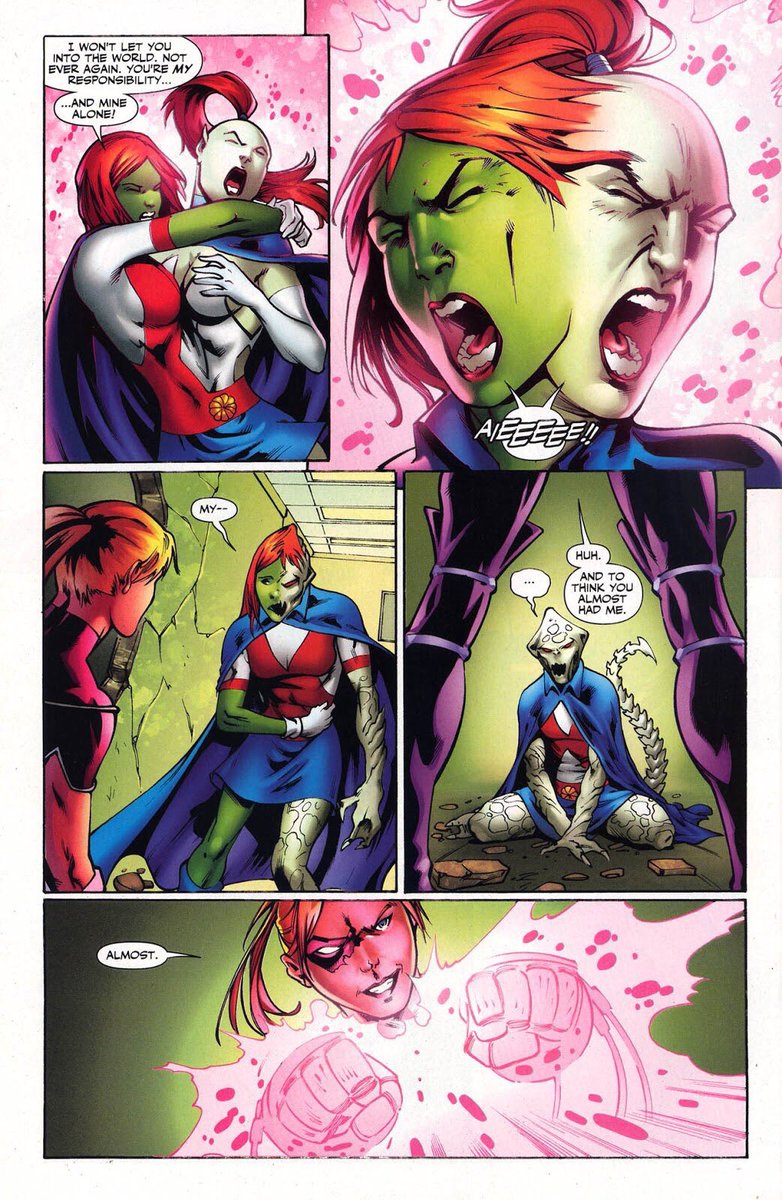 Poor Megan, her first day of school didn’t go so well as a rival of her was watching her from a distance while taking off to school and her secret is revealed once again!