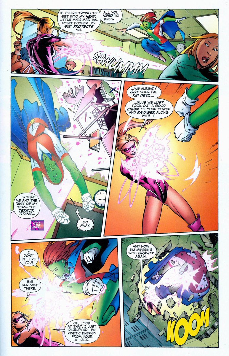 Poor Megan, her first day of school didn’t go so well as a rival of her was watching her from a distance while taking off to school and her secret is revealed once again!