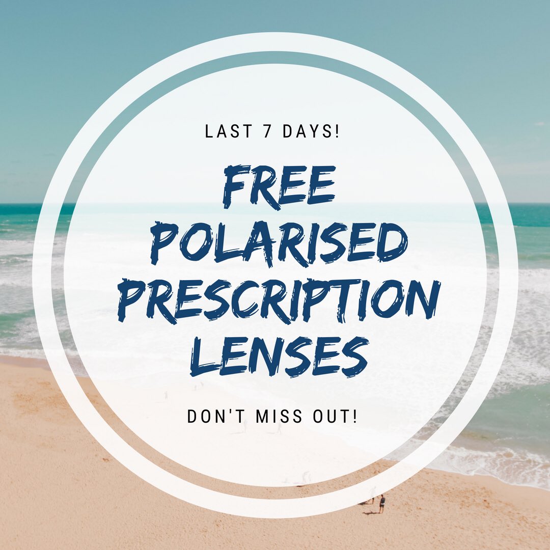 Call us for more information, but be quick. Offer ends on 11th August 2018
#offer #dontmissout #free #polarised #sunglasses #eyewear