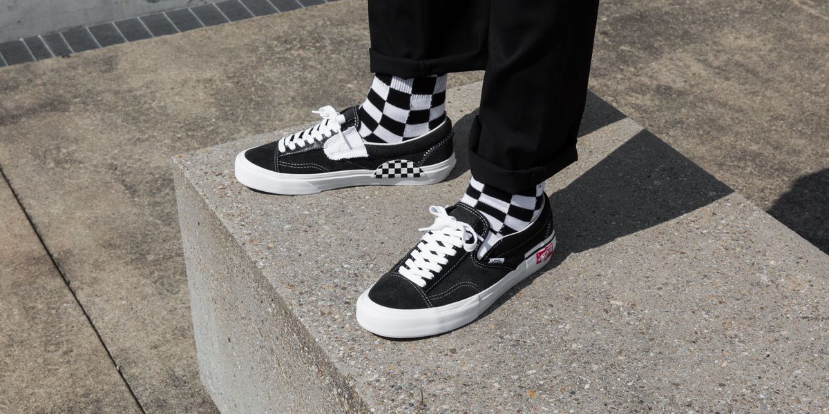 vans slip on cap lx black