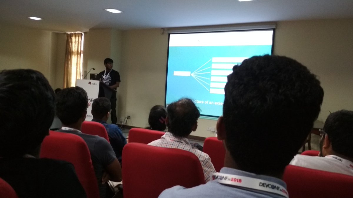 me_jsr's tweet image. Web extension API is good #devconf_in