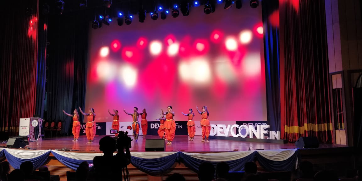 anumantharaja's tweet image. It was a warm welcome @devconf_in #devconf_in #defineFuture