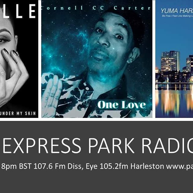 Join Me at 5pm - 8pm Today On Park Radio For Soul Express On 107.6fm Diss, Eye &amp; 105.2fm Harleston Or parkradio.co.uk
Classic : New : Pre Released Soul : 
Cornell Carter Yuma Hara Yuki "T-Groove" Takahashi Gabrielle