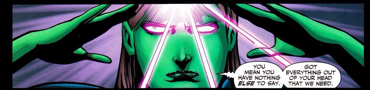 Hinting throughout multiple runs during the Teen Titans (2006) run, Miss Martian was a very powerful telepath.
