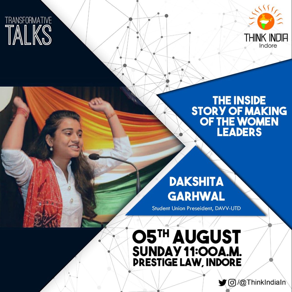 drpunitofficial's tweet photo. #TransformativeTalks #ThinkIndiaIndore
Chief Guest @AshishSainram (National General Secretary @ABVPVoice will speak on
“Connecting the dots of Indian Education Policy”.
Register: https://t.co/0usfwSCZGK
See you tomorrow at PIMR DoL, Indore.
@SunilAmbekarM @ChetasSukhadia https://t.co/azmdkbesYP