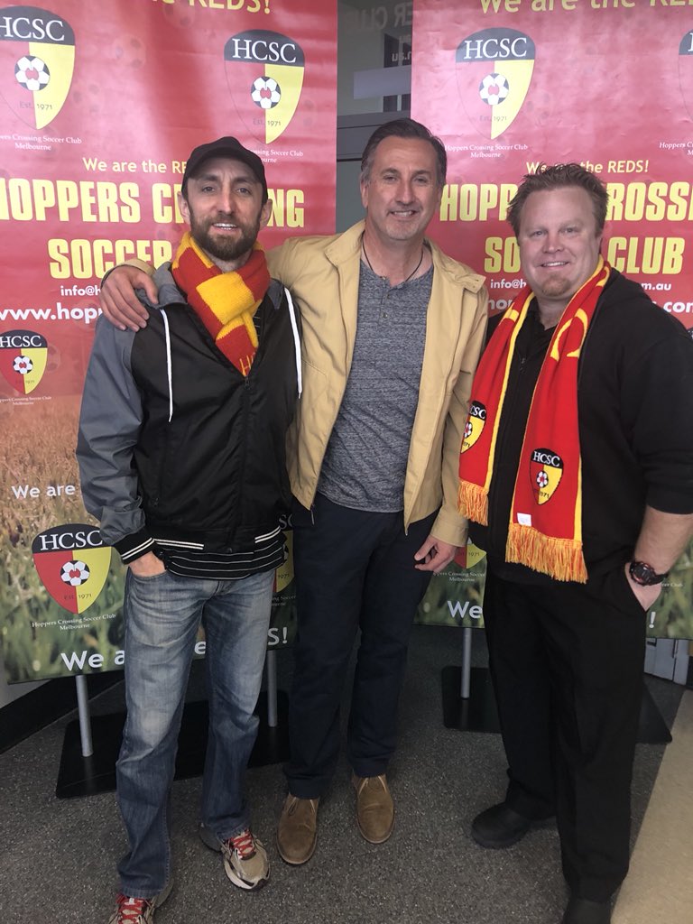 HoppersSC's tweet image. Big thanks to @WesternMelbGrp Director Steve Horvat who attended our annual Past Players and Sponsors day and gave an update on the A-League bid.
