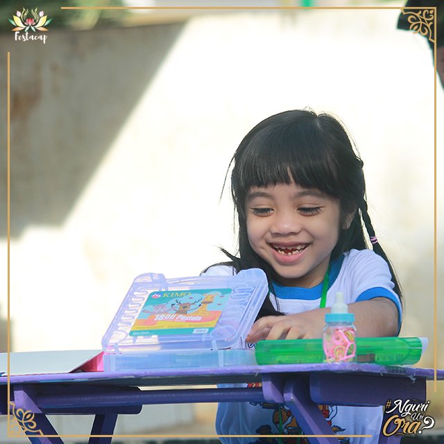 Festacap2021's tweet photo. Lomba Menggambar dan Mewarnai #FESTACAP2018 yang diikuti murid TK dan PAUD.
๐
Sabtu, 4 Agustus 2018
๐Taman Zebra
#FESTACAP2018 #NguriUriOra
#CilacapBercahaya #CilacapBerbudaya
#EventCilacap #ExploreCilacap
#InstaCilacap #IgersCilacap
#InfoCilacap #CilacapHitz
#CilcacapKekinian https://t.co/nWQgUxr6me