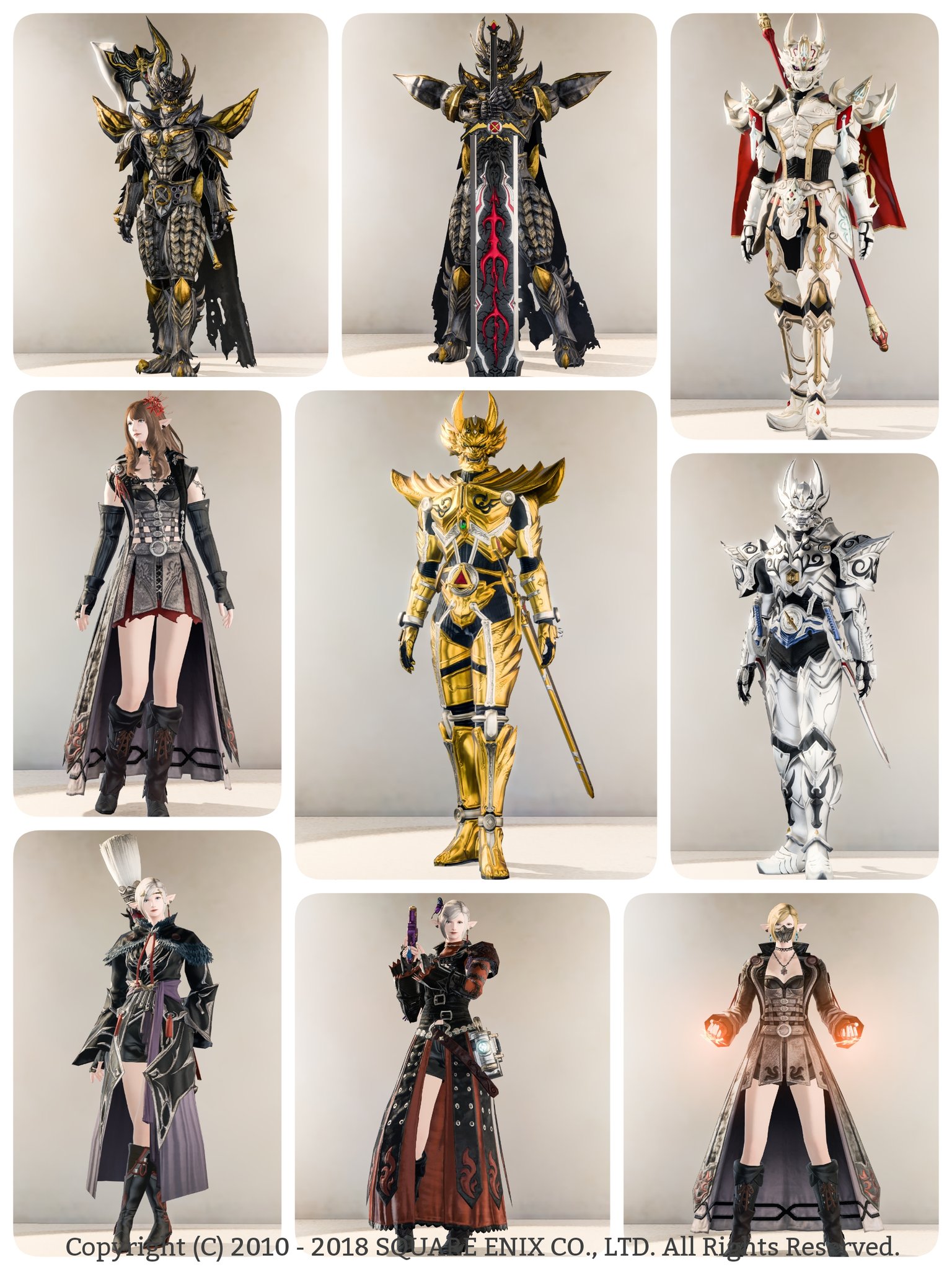 O Xrhsths Chiyo 6 0完 Sto Twitter 牙狼 Ff14 すべて細身の長身 198cm 女性キャラなのでイメージ違うかもですが フルコンプしていたものを撮影しました Ffxiv 牙狼 T Co 7w717tqo0h T Co Xmzflxvbk8 Twitter