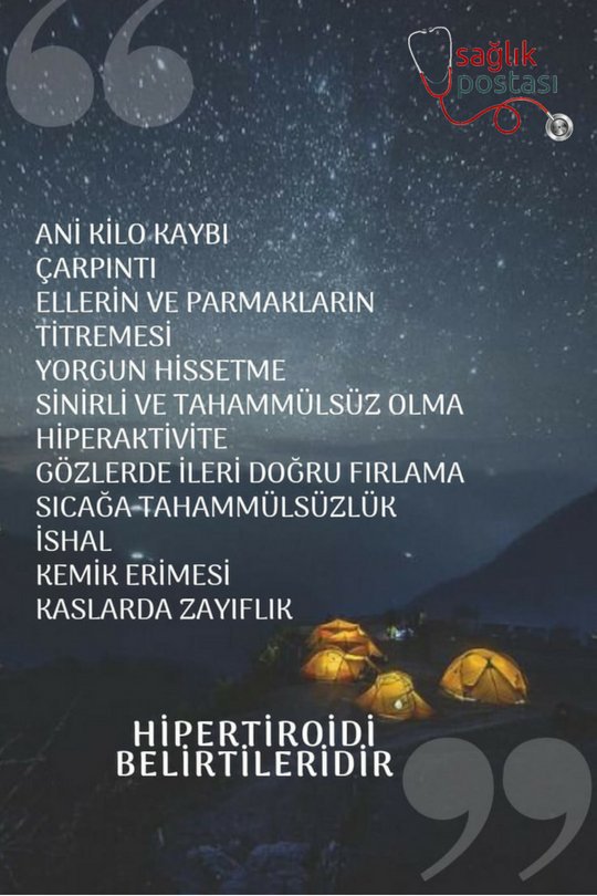 Hipotiroidi belirtileri