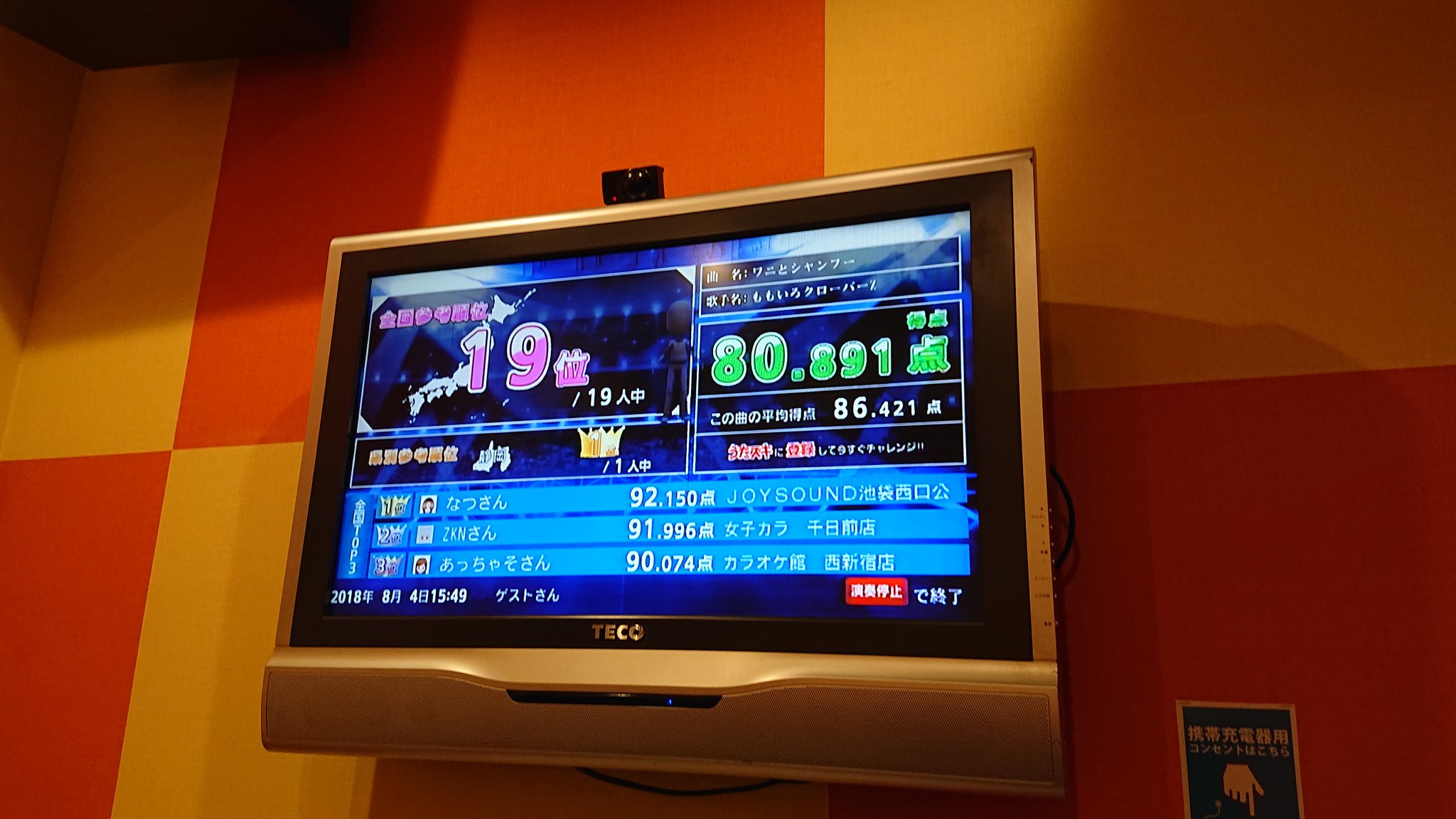 笹野井健太 映画の後はカラオケに行きました カラオケバンバン清水千歳店です T Co q1upap6y Twitter
