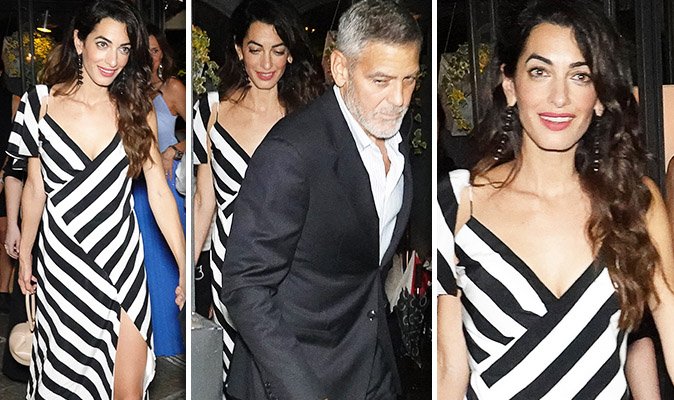Amal Clooney Officially Endorses The Monochrome Trend
