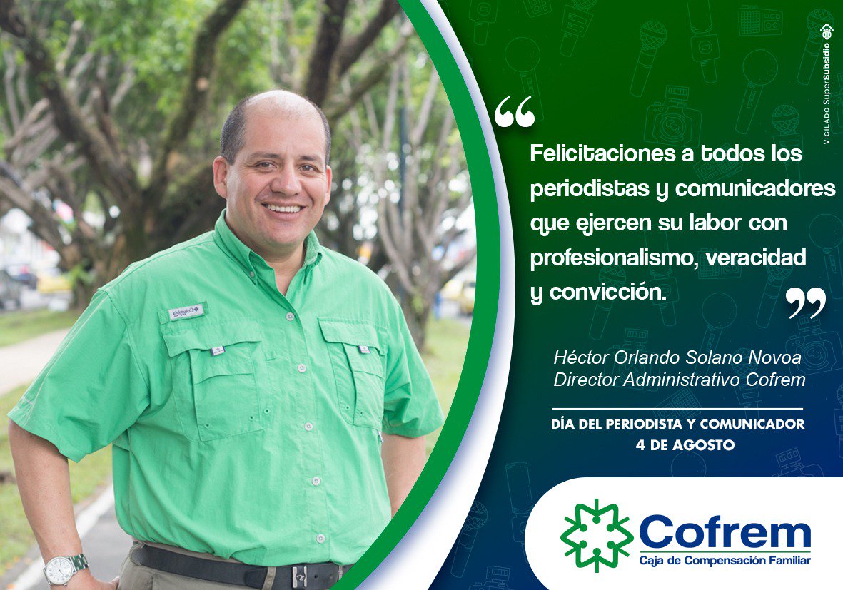 ✒📰📹 En el #DíaDelPeriodistayComunicador destacamos a los profesionales  que construyen país transmitiendo historias y hechos de la vida cotidiana  con claridad, credibilidad y responsabilidad.
