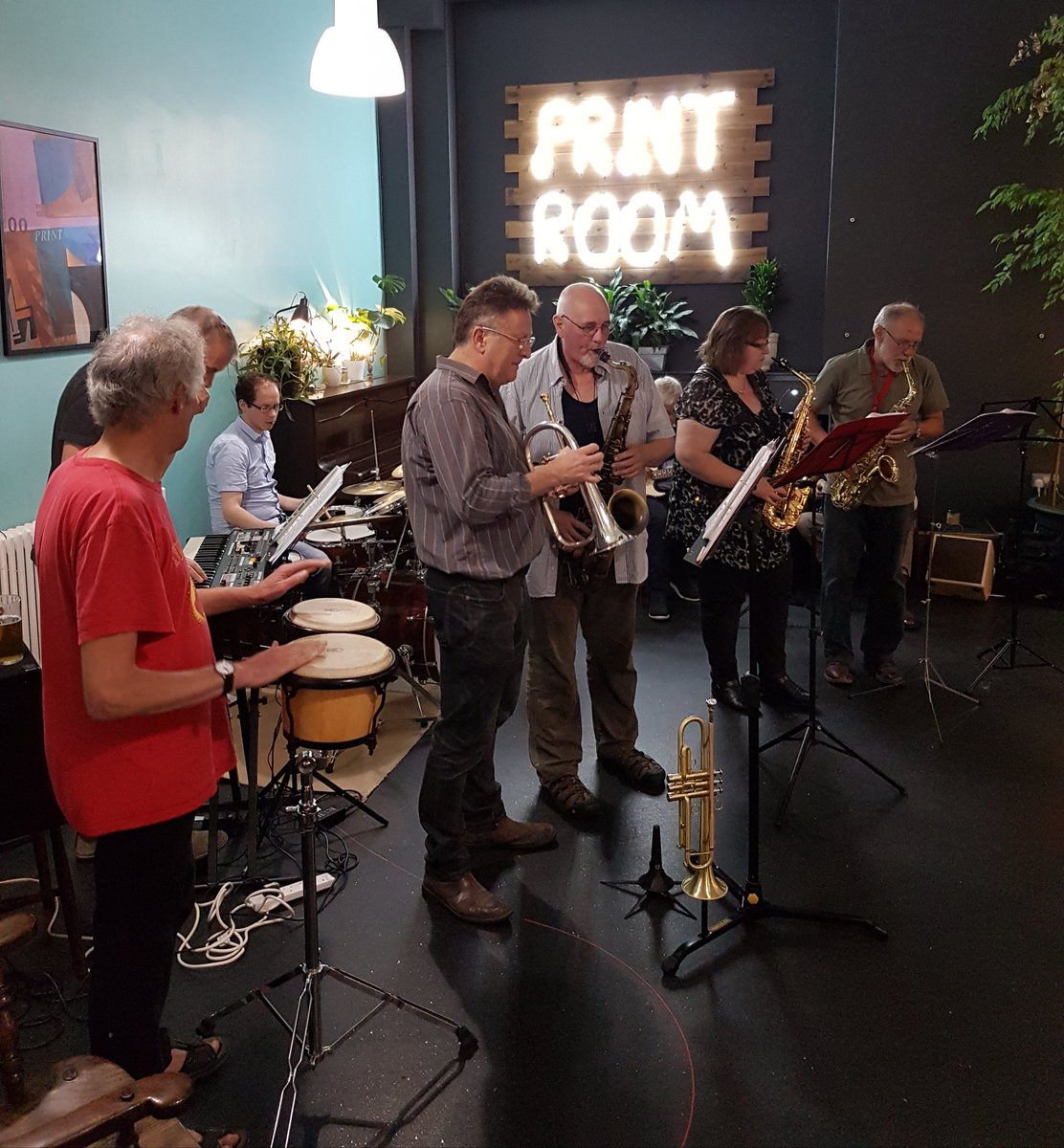 Great night at the #jazz jam, thanks so much to everyone who came down and to the <a href="/Printroomcafe/">Printroom Cafe & Bar</a> for looking after us #Lancaster #lancs #arts #livemusic #community #music #lancashirehour