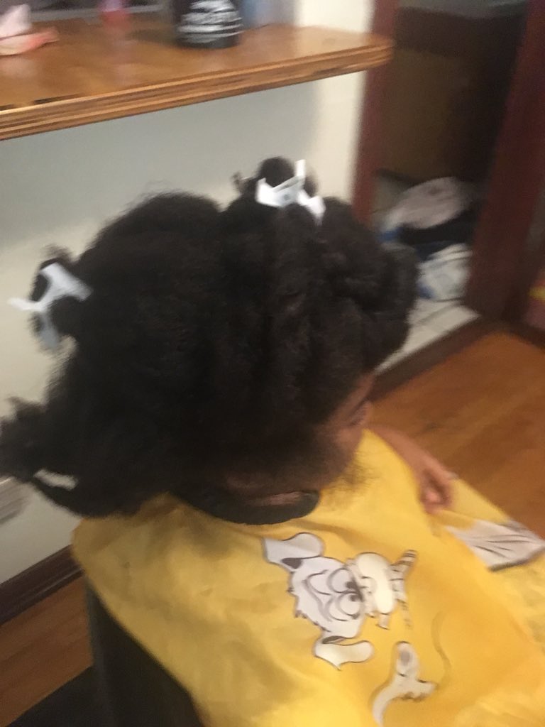 NicloeTisha's tweet photo. She don’t like her hair done but she is beautiful https://t.co/4t1HbR2DBN