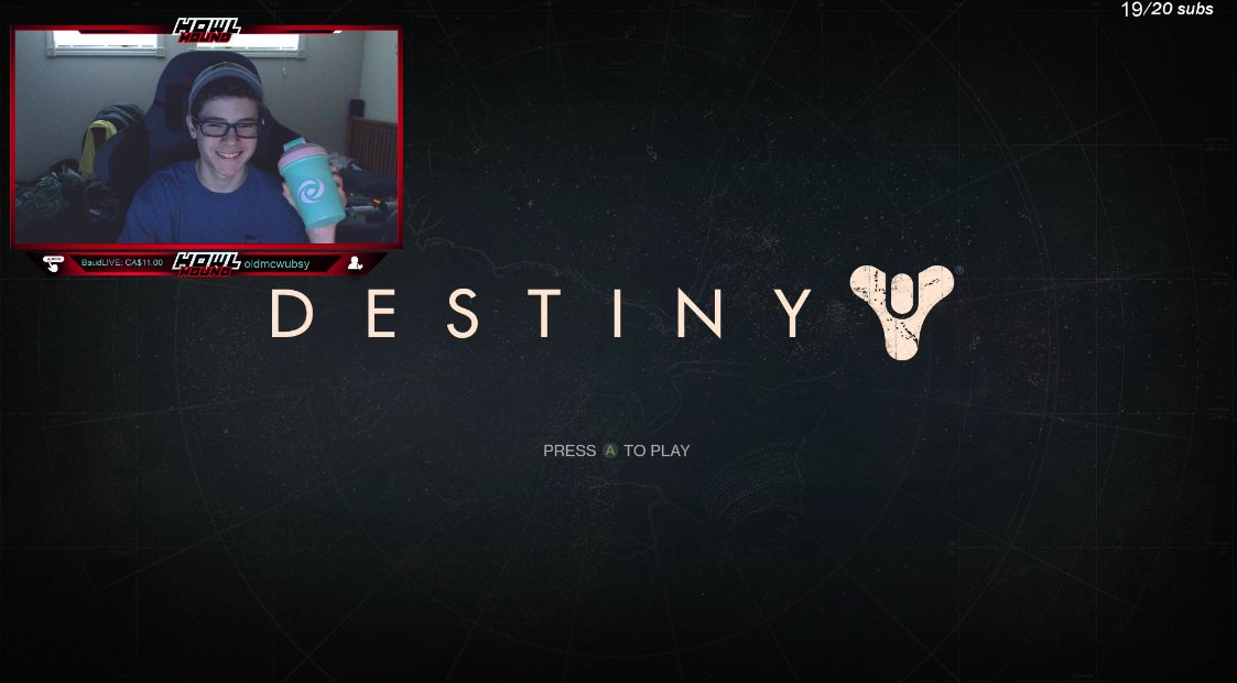 HowlRL's tweet photo. Live on on that grind!

Come swing by for G Fuel, memes, and Destiny!

#HypeHowl

RT's Appreciated!

https://t.co/MNn3Di3YIq https://t.co/58RaCJUgPZ