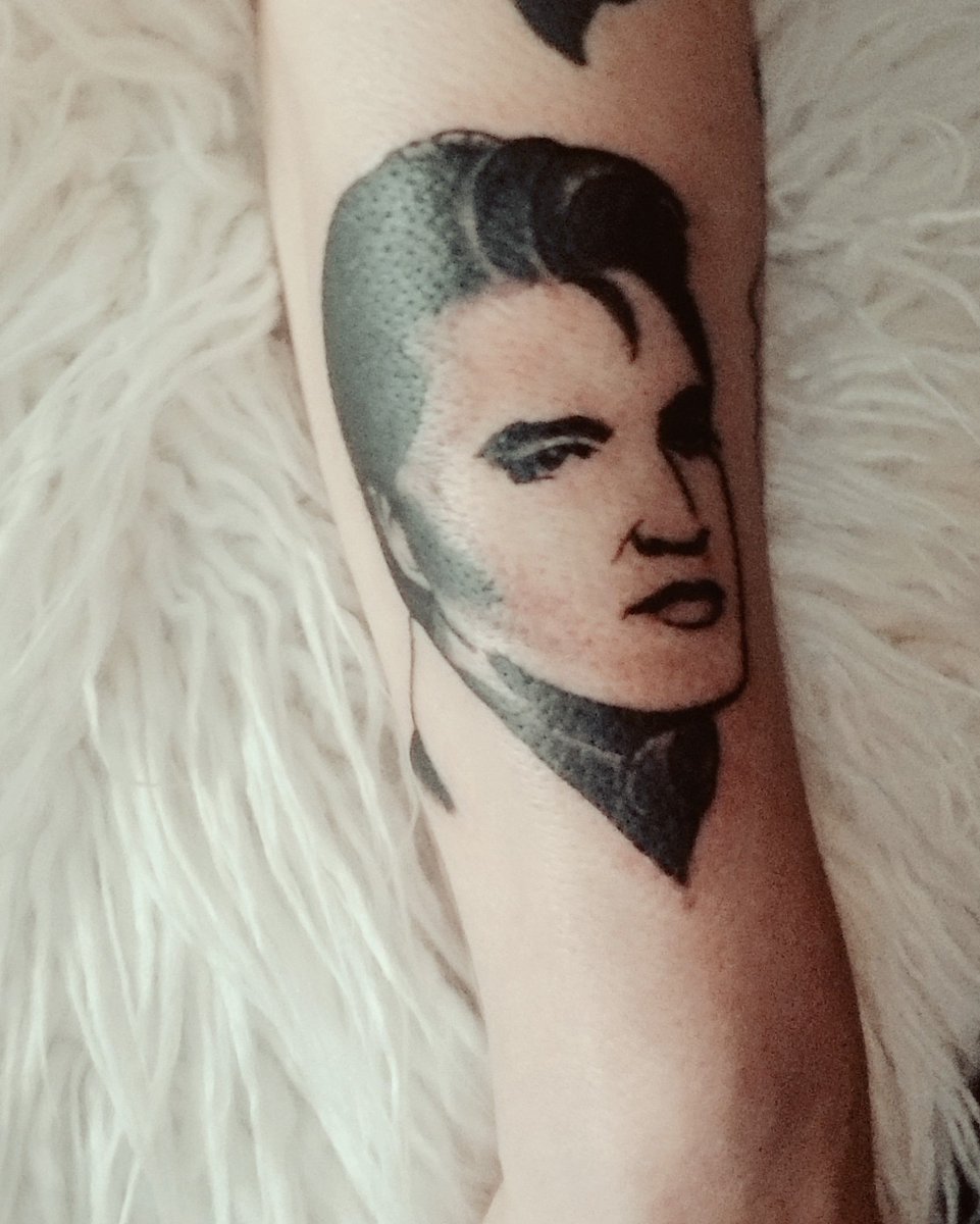 New #tattoo #elvis #ElvisFans #68comebackspecial @VisitGraceland @Elvis_News