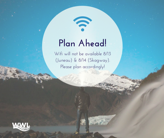 As you get ready to attend #WWL2018, please know that #wifi will not be available 8/13 and 8/14! hubs.ly/H0db-gw0