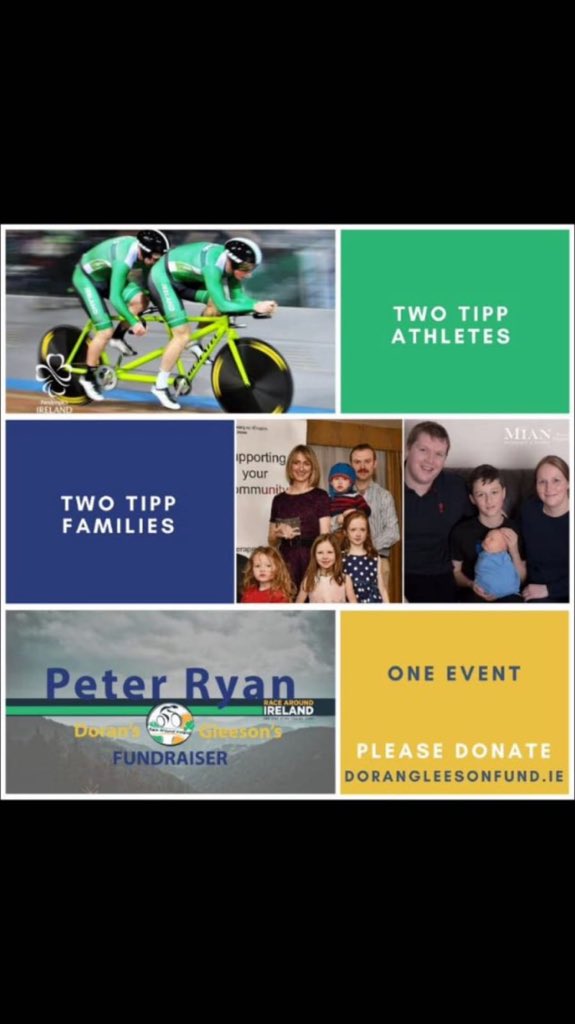 Best of luck to Sean and Peter. Please support this great cause on the following link dorangleesonfund.ie