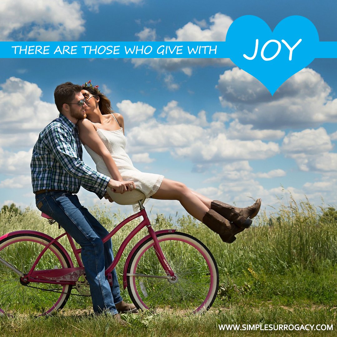 SimpleSurrogacy's tweet photo. There are those who give with joy, and that joy is their reward. - Kahlil Gibran #SimpleSurrogacy #Surrogacy #Surrogate #SurrogateMother #Dallas #Houston #EggDonation #Donate #Parenting #Pregnancy #Parenthood #Wellness #Healthy #Miracle #GiftofLife https://t.co/m4MZgSwyty https://t.co/5Mz0hH7P37
