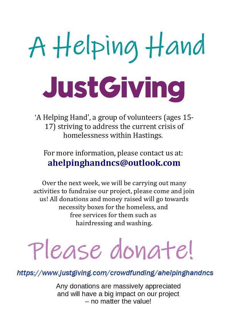 AhhNcs's tweet photo. Here are some posters advertising our fundraising events over the next week. #HelpUsHelpThemselves @NCS https://t.co/RMmG3gsSmA