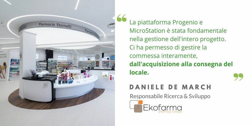 PlanstudioSrl's tweet photo. 💯 #Ekofarma è stata una delle prime, storiche clienti #Planstudio.
Quest'anno ha candidato il progetto di #arredo per la #Farmacia Stornelli al concorso Bentley #YII2018 (15-18 ottobre, #Londra)
👉 Ecco l'intervista a D. de March, responsabile R&S: https://t.co/DY3qrPueOq https://t.co/bvpSPAtPrk