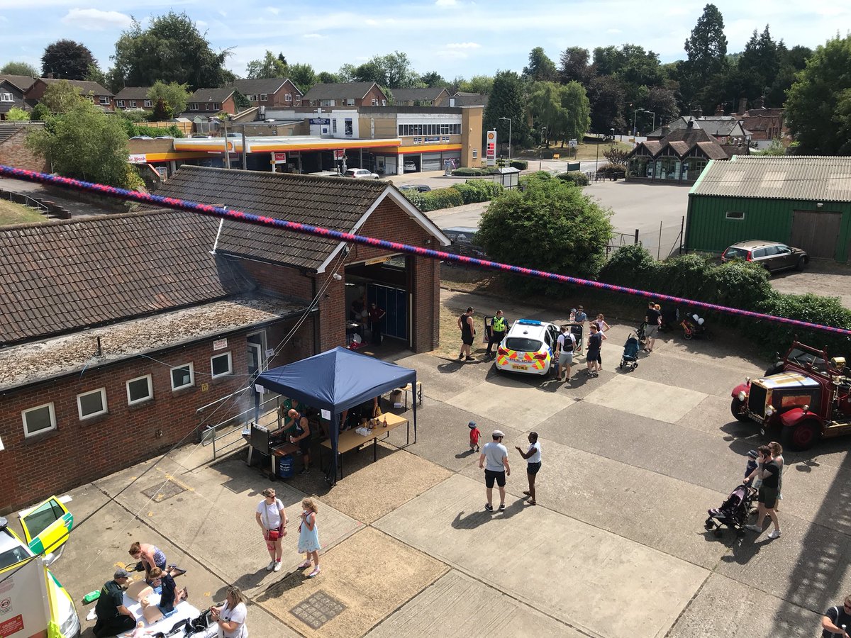 Just as <a href="/BerkhamstedFire/">Berkhamsted Fire On-Call</a> returned to the open day we have been called out so we will have to delay the rtc demo a little bit longer, there’s still loads to do