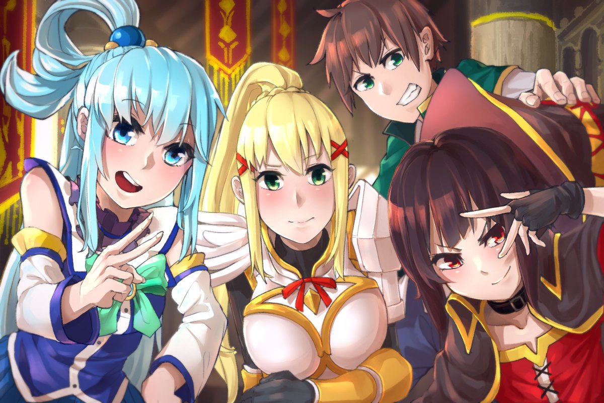 8 4 練習 Konosuba この素晴らしい世界に祝福を このすば Mr Lime のイラスト