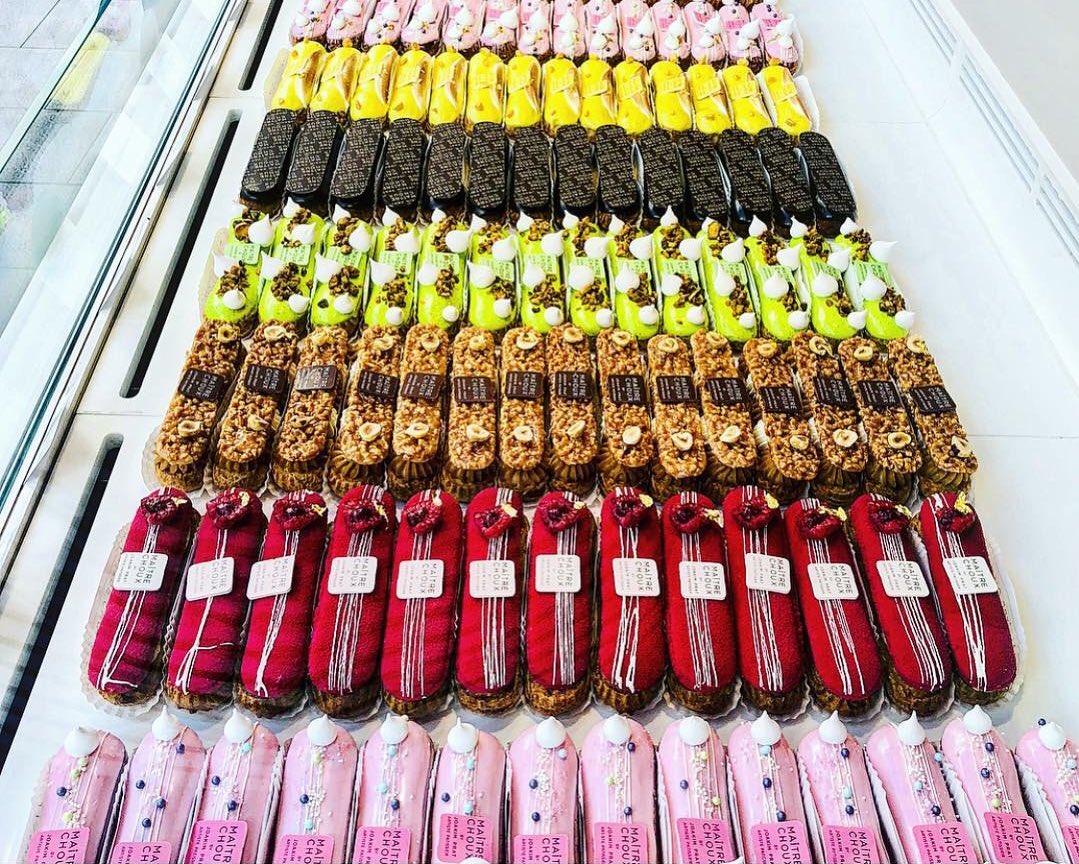 Chez <a href="/MaitreChoux/">Maître Choux</a> à #Londres , toujours un plaisir de découvrir les éclairs de <a href="/joakim_prat/">Joakim prat</a> .
#Foodie #foodporn #food #London #pastry #pastrychef #foodies #foodblogger #foodiesfestival