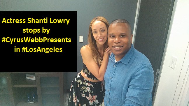 Cyrus Webb (@cyruswebb) on Twitter photo #Actress @ShantiLowry talks #acting, <a href="/bronxsiu1/">BRONX SIU</a> on #CyrusWebbPresents in #LosAngeles: youtu.be/LpShoppcnBM @ClintOCoast <a href="/themikemayhall/">mike mayhall</a> <a href="/actorbrianwhite/">Brian White</a> #BRONXSIU #acting #Actress @ShantiLowry talks #acting, <a href="/bronxsiu1/">BRONX SIU</a> on #CyrusWebbPresents in #LosAngeles: youtu.be/LpShoppcnBM @ClintOCoast <a href="/themikemayhall/">mike mayhall</a> <a href="/actorbrianwhite/">Brian White</a> #BRONXSIU #acting