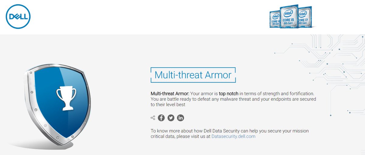 Vishnani_Amit's tweet image. Top Notch Armor.. is my result

#WHatsYourArmor
#DataSecurityAssessment

awesome