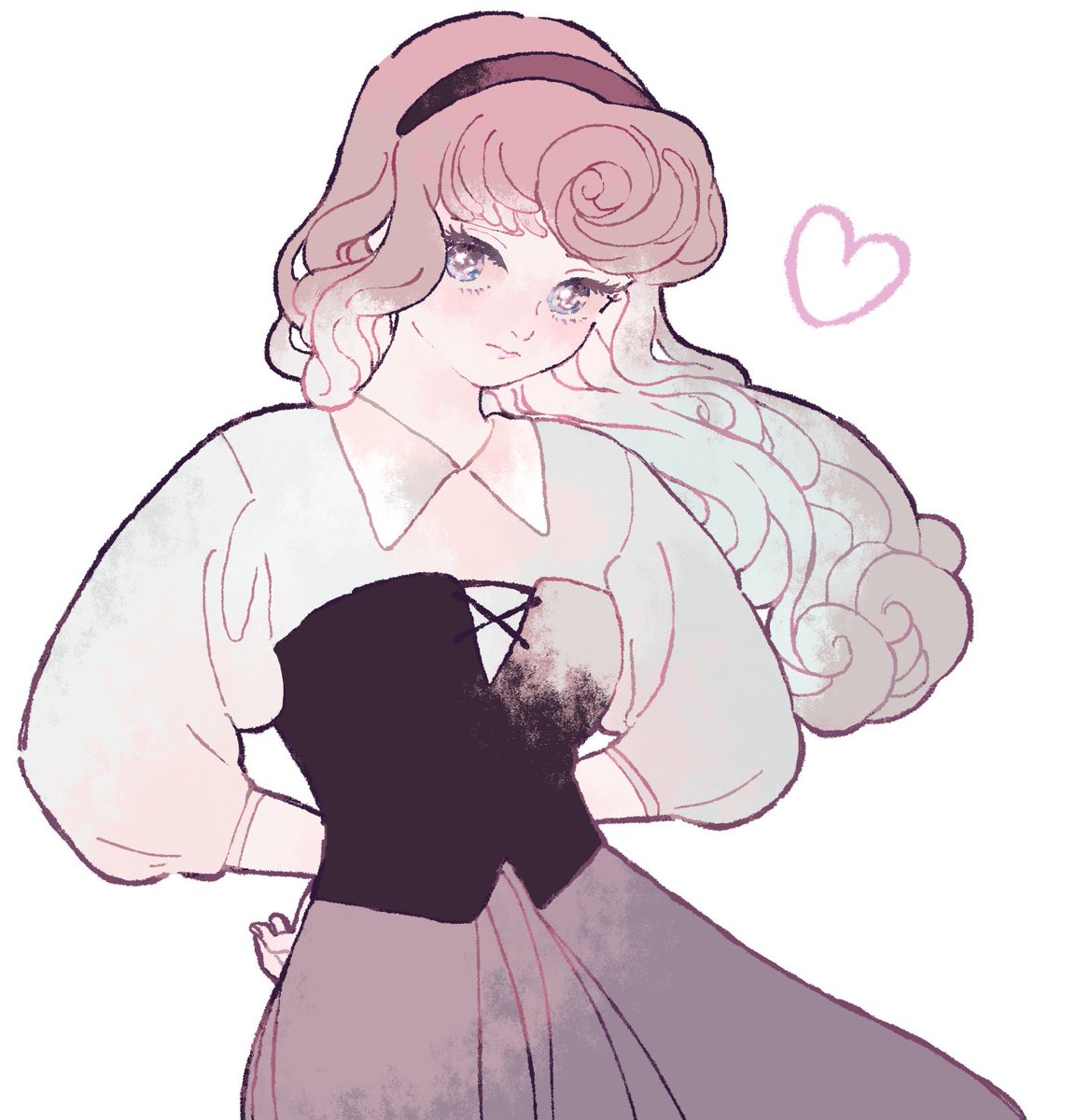 またたび على تويتر リクエストでディズニープリンセスとあったのでオーロラ姫描きました ありがとうございました