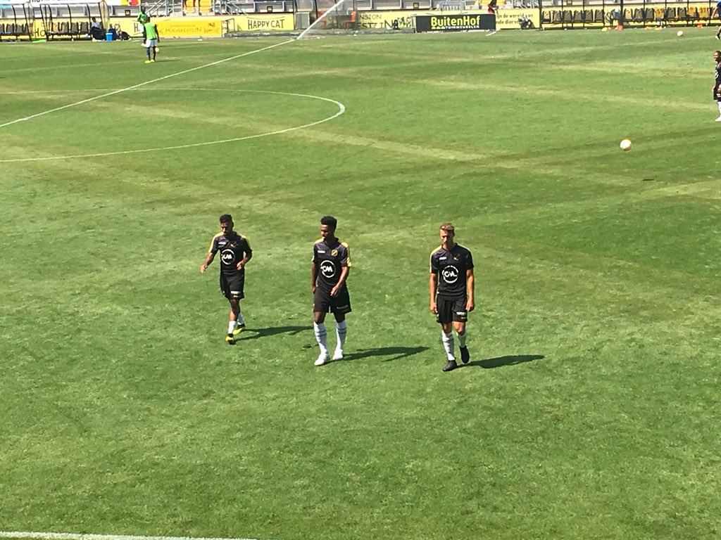 Yay! <a href="/ErikBrown14/">Erik Palmer-Brown</a> is playing in the 2nd half of the game  <a href="/NACnl/">NAC Breda 💛🖤</a> <a href="/ManCity/">Manchester City</a>