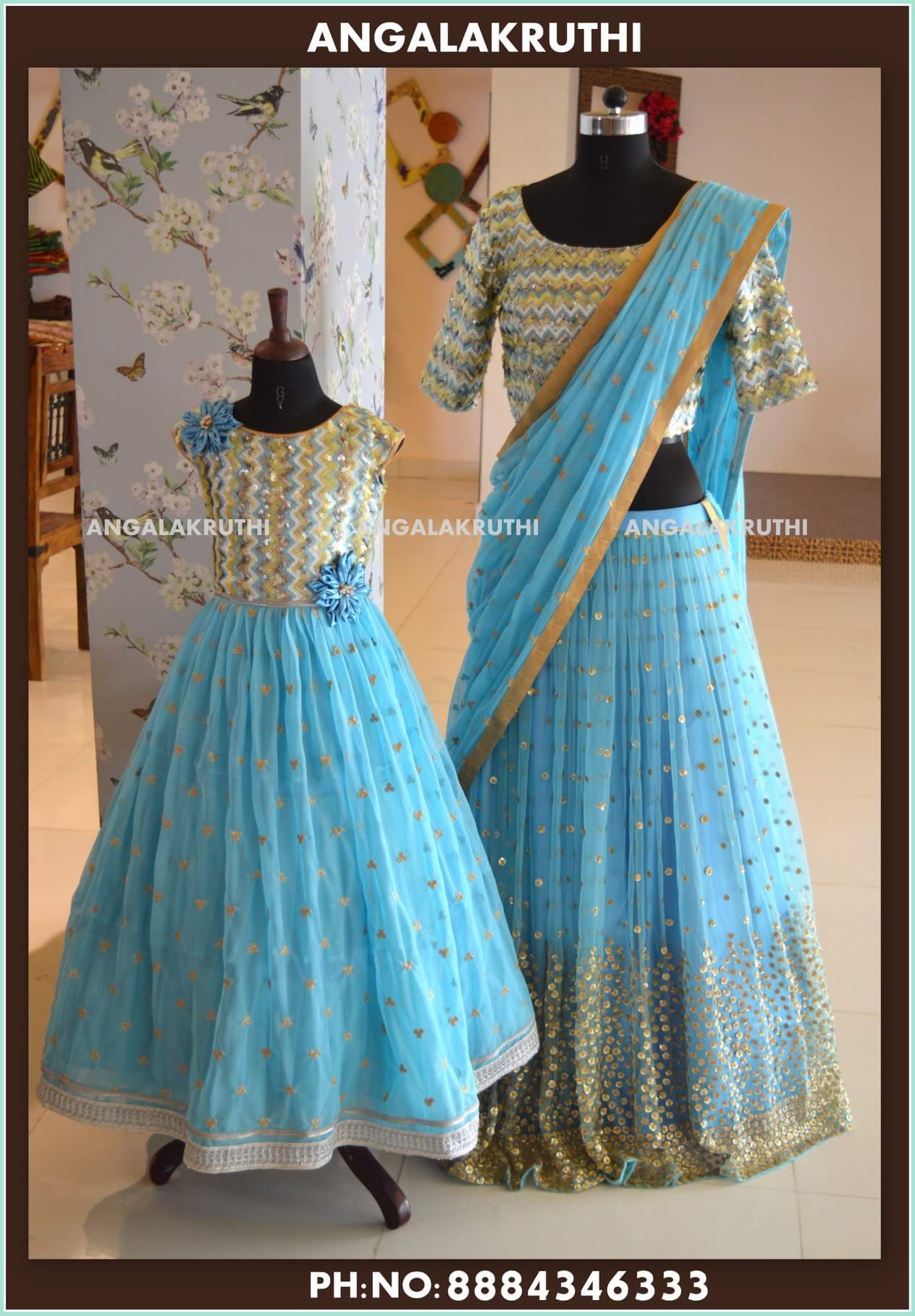 ANGALAKRUTHI boutique on X Mother and Daughter matching dress designs by Angalakruthi boutique Bangalore Watsapp 91 8884347333 momandme mummyandkid matchingoutfit custom designs angalakruthi boutique ...