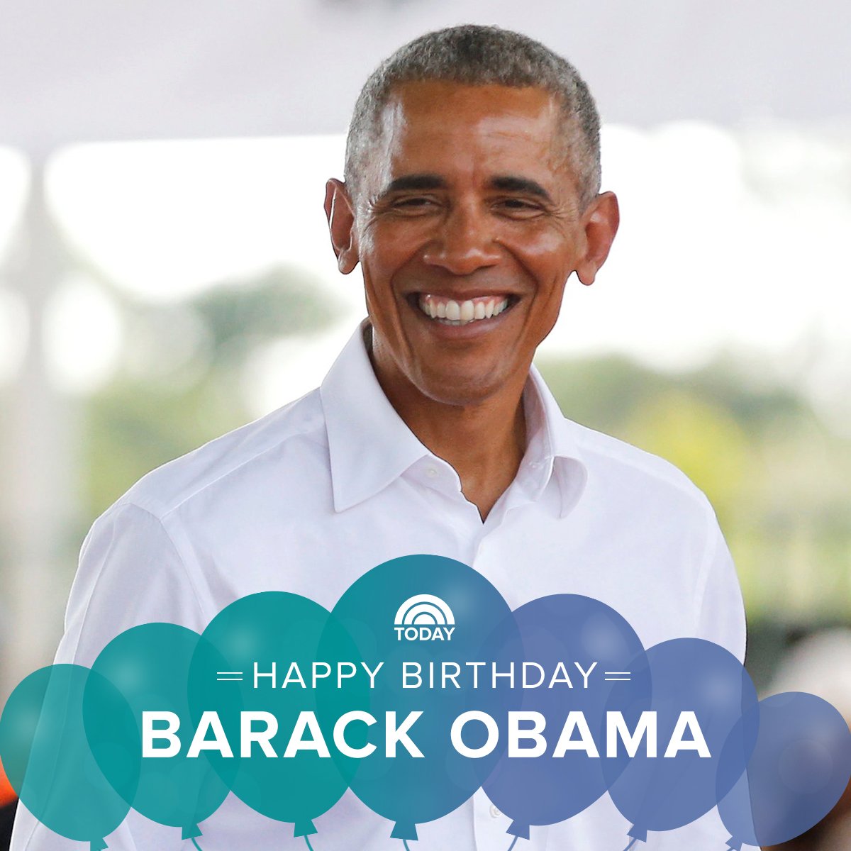 TODAY on X: "Happy birthday to former President Barack Obama! https://t.co/8IVaJH76fL https://t.co/EgujRfDhXG" / X