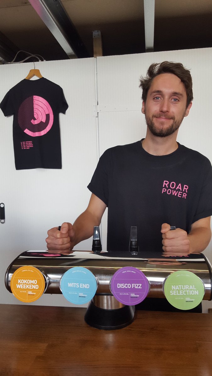 GoodChemBrew's tweet photo. Brewery tap is open!
Dan's ready for all your #ROARPOWER can needs - five beers on draught plus six bottles π» Here till 7pm - cheers! π»πππ€πΌβοΈ https://t.co/67Lw4R7wGk