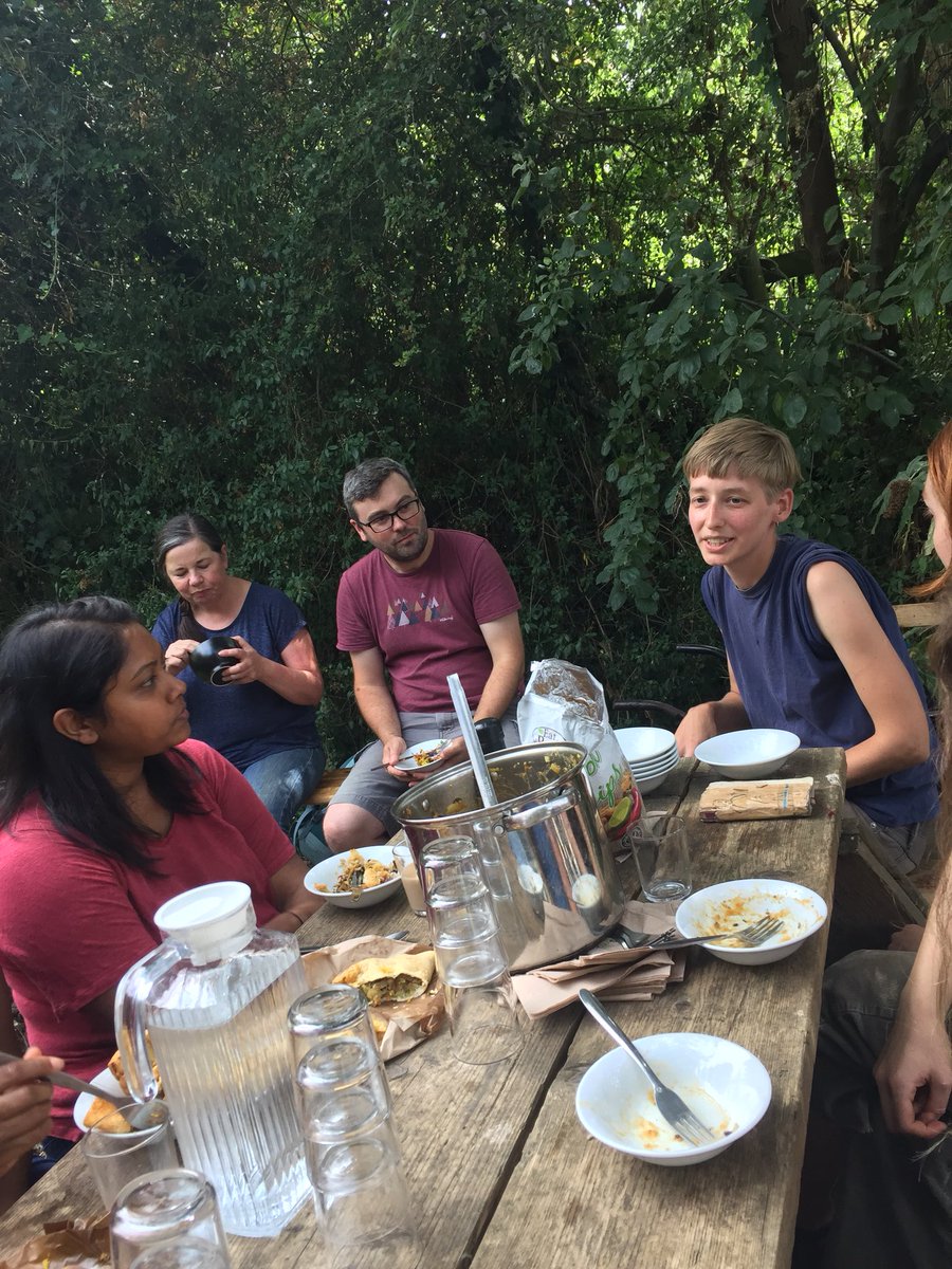 PhytologyLondon's tweet photo. Great food and discussion at our Shared Lunch Talk w/ Hari #compostmentis https://t.co/I9EcEQcfjp