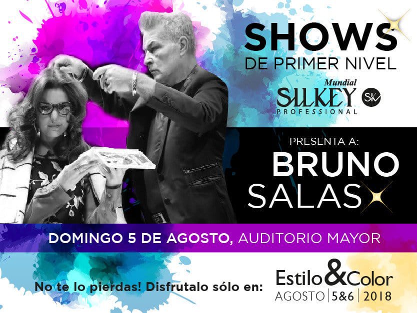 silkeymundial's tweet photo. Muchos exitos este finde maestro @BRUNOSALAS12 en #EstiloyColor #SilkeyRosario https://t.co/DBlLp6Jer5