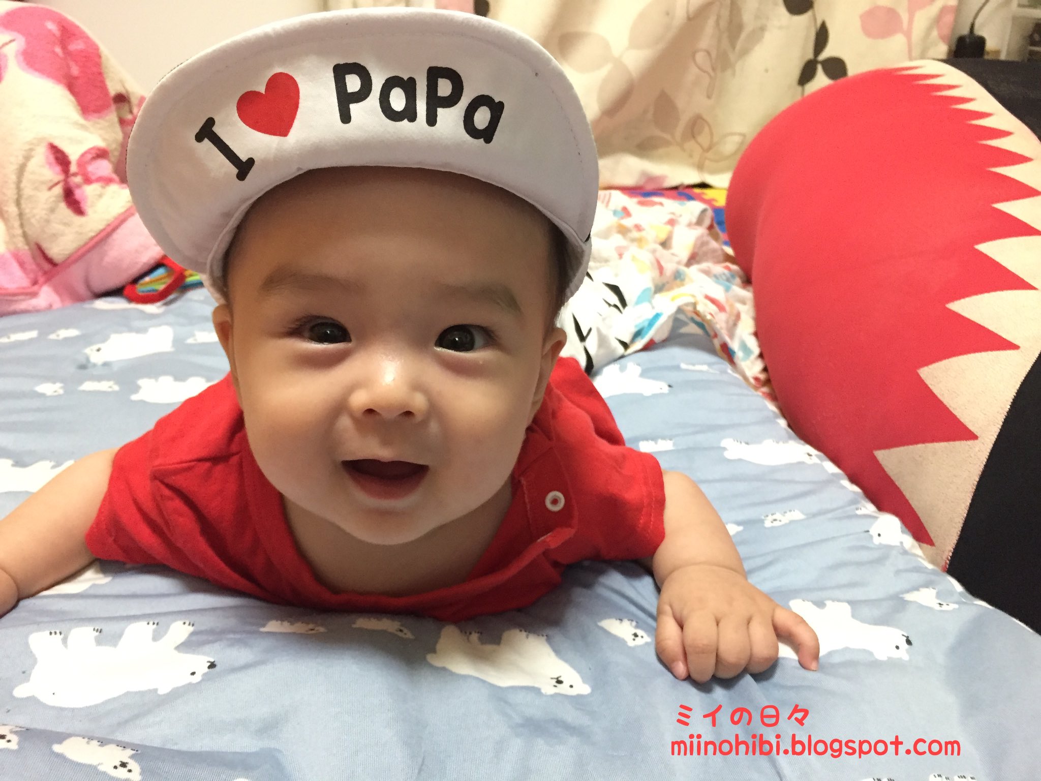 ミイ 全前置胎盤37週2日目 新しく買ったキャップが届いたので早速かぶせてみた 今度お散歩行く時に使おう 赤ちゃん 可愛い かわいい 癒し 生後6ヶ月 イケメン赤ちゃん 可愛いと思ったらリツイート T Co Hn2m2zwxok Twitter