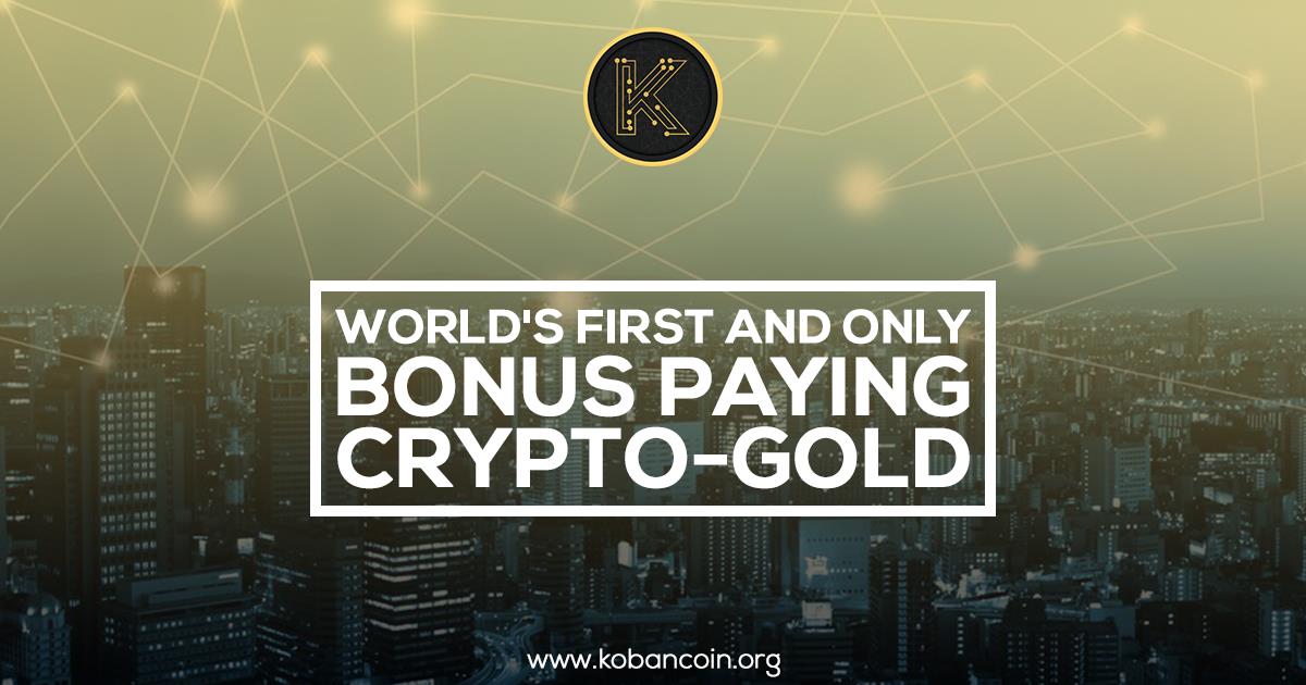 kobancoin1's tweet photo. kobanCoin is a world first and only bonus paying crypto_Gold
#Kobancoin https://t.co/9lFC2FrpJs