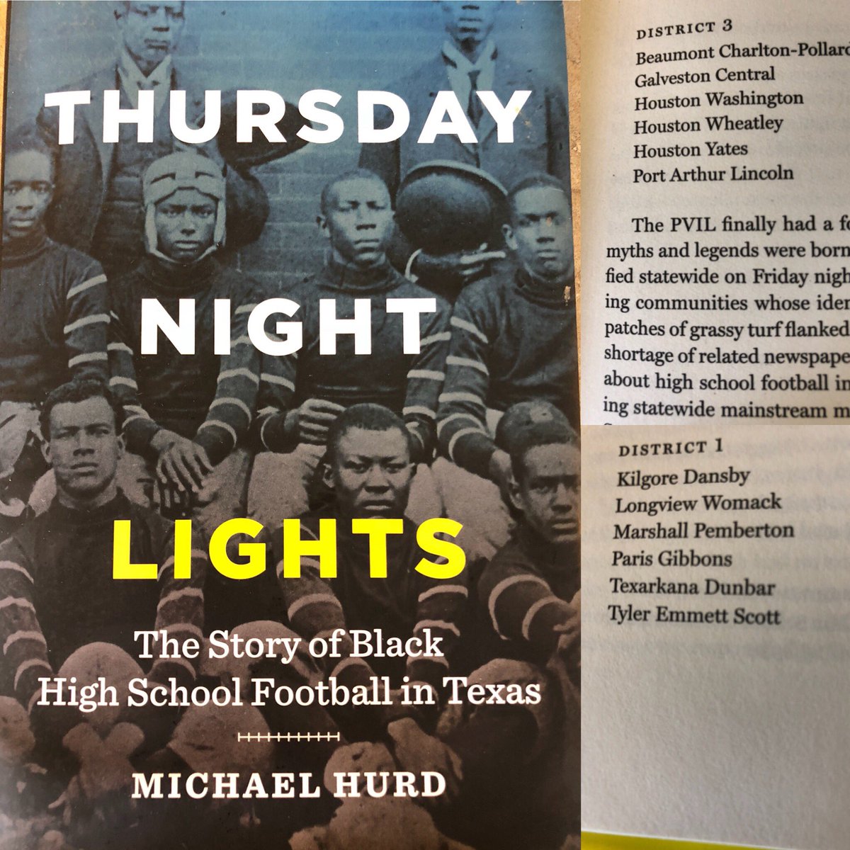 The original Prairie View Interscholastic League District alignments. I am extremely interested in hearing ANY stories you have about the PVIL.  #TXHSFB