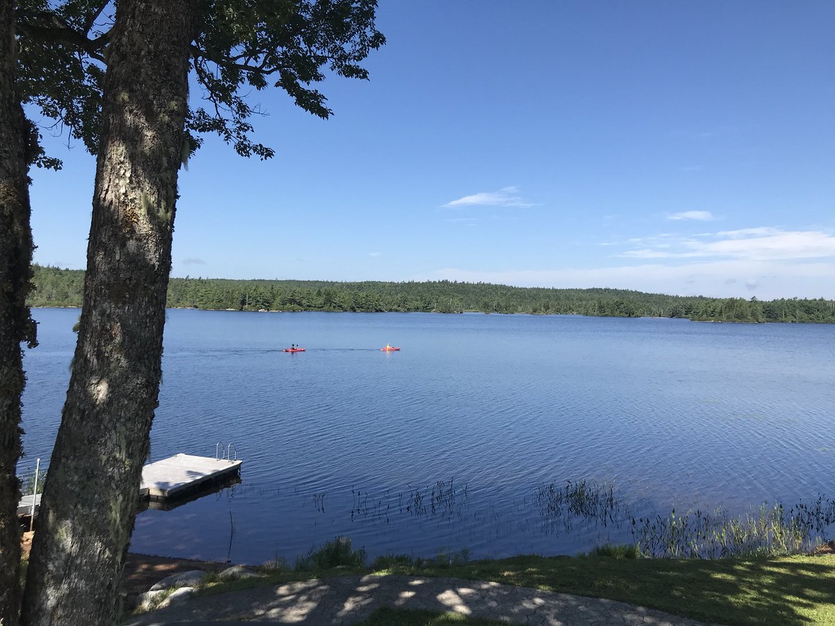 When you show a property that you don’t want to leave. #lake #lakefront #waterview #NovaScotia #summer #letsgoswimming