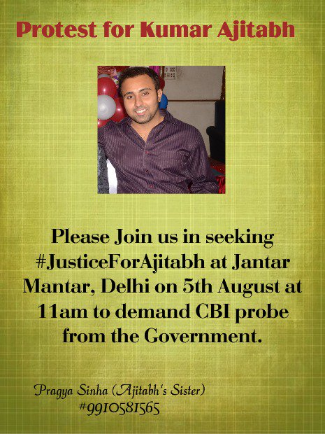 princearun28's tweet photo. #SaveKumarAjitabh @Google @WhatsApp @facebook NOT co-operating with Indian law enforcement @BlrCityPolice &amp;  @CIDKarnataka finding Ajitabh, whose life is involved, how can likes of @Google demand Mutual legal assistance treaty (MLAT) procedure. Please help @sundarpichai @finkd https://t.co/F90ge2SFAV