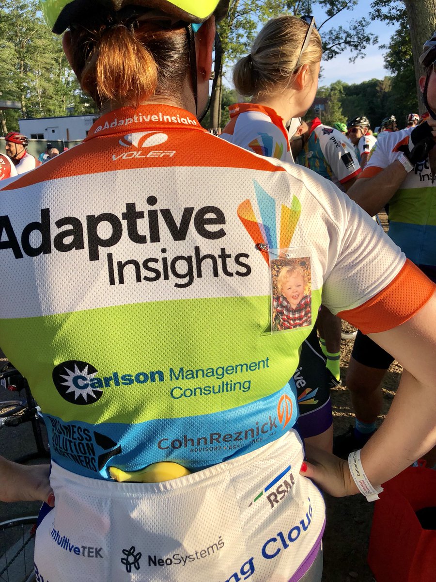 Thrilled to be part of #TeamAdaptiveInsights today at the #PanMass2018 ride! <a href="/PanMass/">Pan-Mass Challenge</a>
