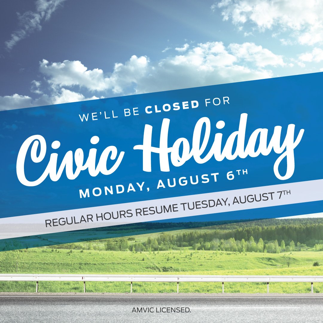 StrathmoreFord's tweet photo. Happy August long weekend! This Monday, we will be giving our hard working staff an extra day with their families to relax and enjoy the summer. We will reopen for regular hours Tuesday, August 7th. Thank you for your understanding. #StrathmoreFord #RealTrucks #StrathmoreStampede https://t.co/5S5PQhE9pg