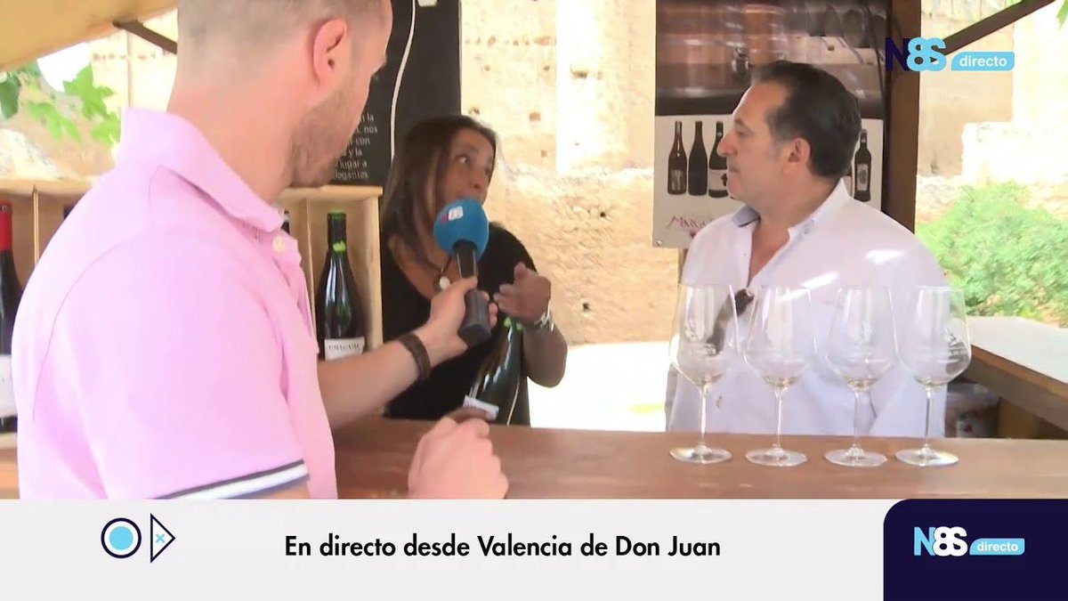987tv_es's tweet photo. 📺 [VÍDEO] Estamos en la 18º Feria @DOTIERRADELEON en @ValenciaDeDJuan
🎙 Con @DaniAlfageme 
📌 @Pardevalles, @VINOS_PEREGRINO, #Pricum, @tampesta,   Cooperativa de Valdevimbre 👏👏👏
#Leonesp @MediaplanetEs #N8S #N8SDirecto #FeriaDelVino 
https://t.co/ULlB3ZPAiR https://t.co/9lTnDNjvOz