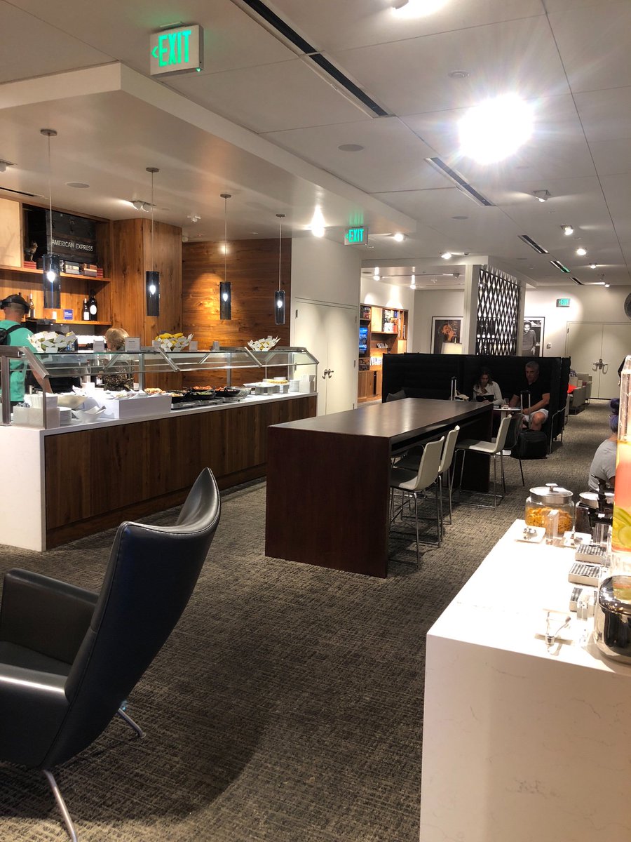 isaacinglasses's tweet photo. @AmericanExpress I was turned away from the centurion lounge this morning at SeaTac because They were “at capacity” All members were being asked to wait 30 min When I was finally allowed inside it was empty Employee informed me that this was the new policy is this the new norm? https://t.co/PWfSMcB0NQ