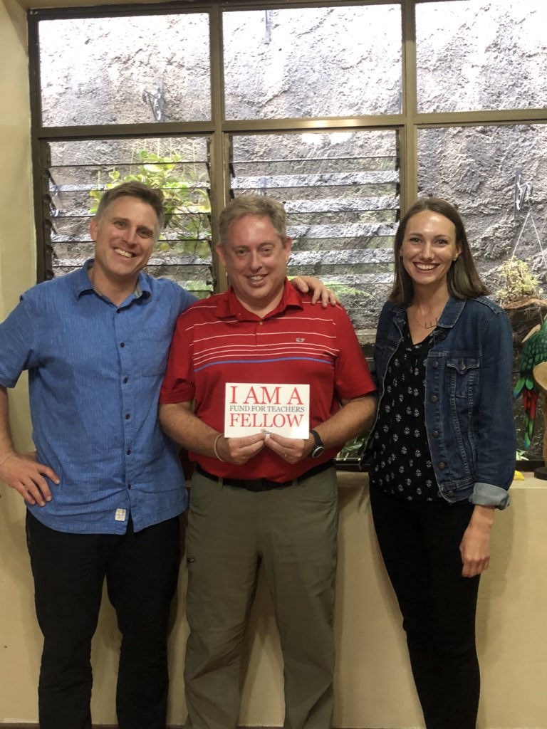 MrDietteReads's tweet photo. Today I return to CT after a 3 week Spanish Immersion trip in Costa Rica.  Thank you @FundforTeachers, the Dalio Foundation, and Common Ground International for the trip of a lifetime! https://t.co/QIeZPQ1l5m