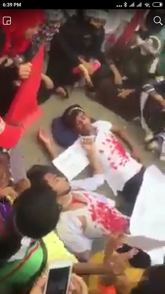 Rafiulhaque15's tweet photo. #WeWantJustice 
#bangladeshstudentprotests https://t.co/f59cMH5WyH