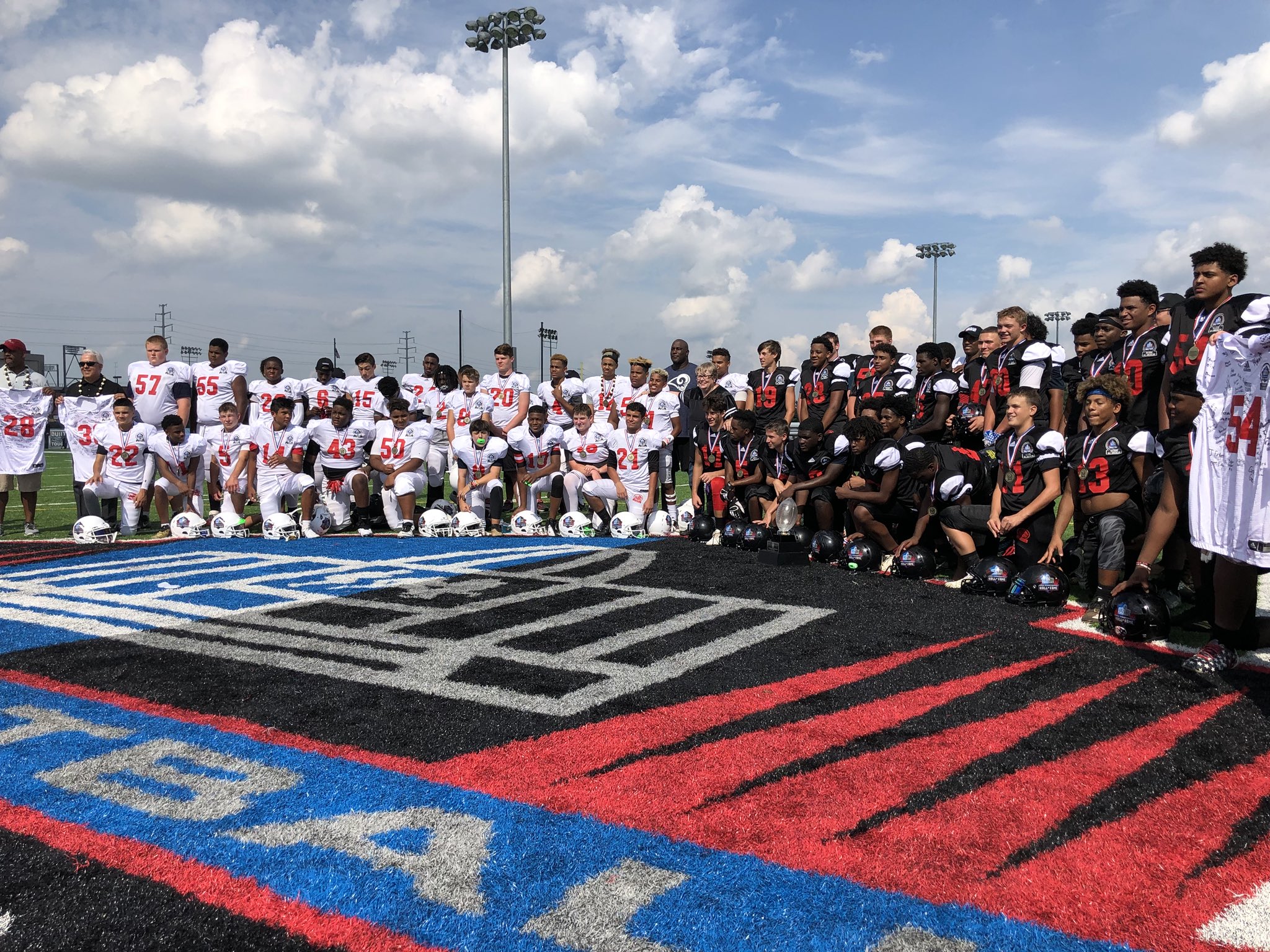 Brandon Kornblue on Twitter "Amazing week for these kickers & snappers at the Pro Football Hall