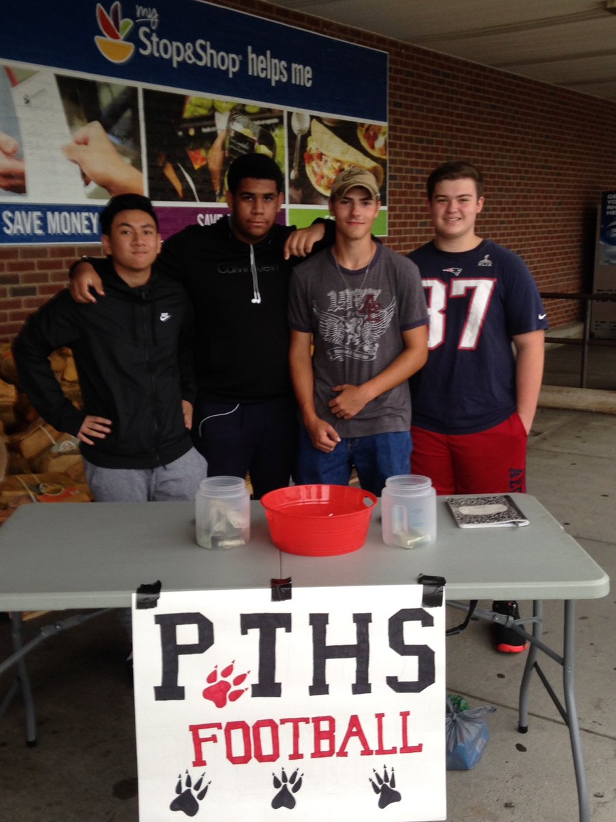 fball_p's tweet photo. Come on down to stop &amp; shop in Milford today from now until 4pm. Come help support the #Panthers https://t.co/qLU79YHa8a